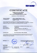 TUV Certification of quality assurance system
